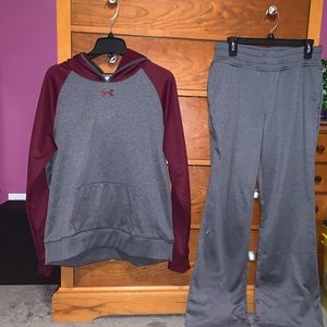 2 piece UA sweat set